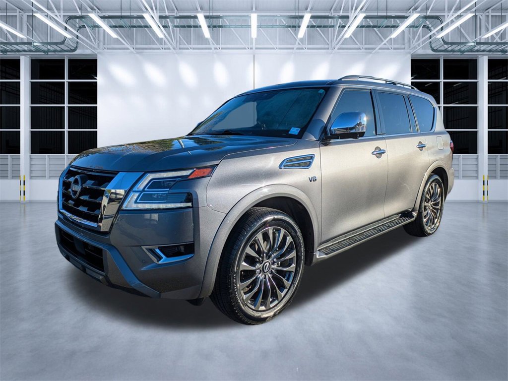 Used 2022 Nissan Armada Platinum w/ Captain's Chairs Package image 7
