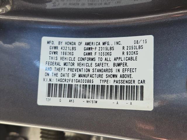 Used 2016 Honda Accord EX-L image 22