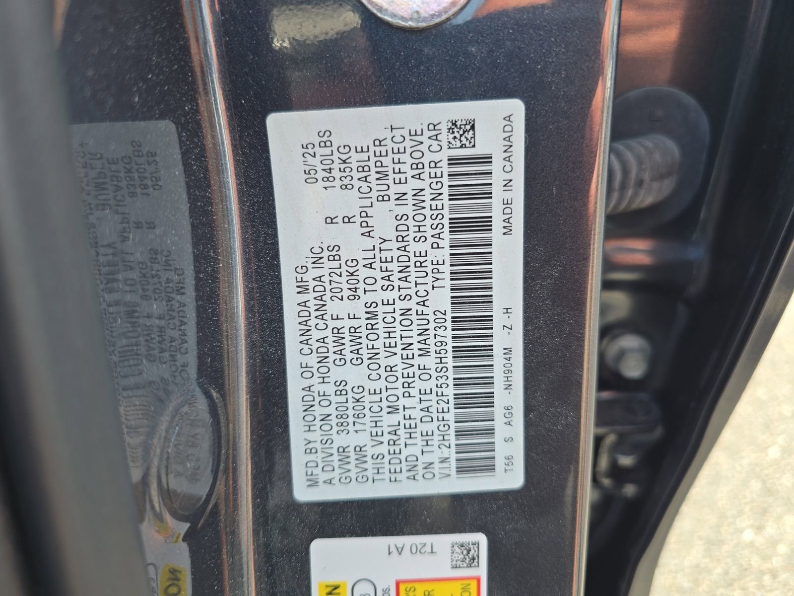 Used 2025 Honda Civic Sport image 29