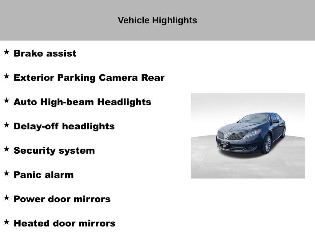 Used 2014 Lincoln MKS AWD w/ Equipment Group 101A image 45