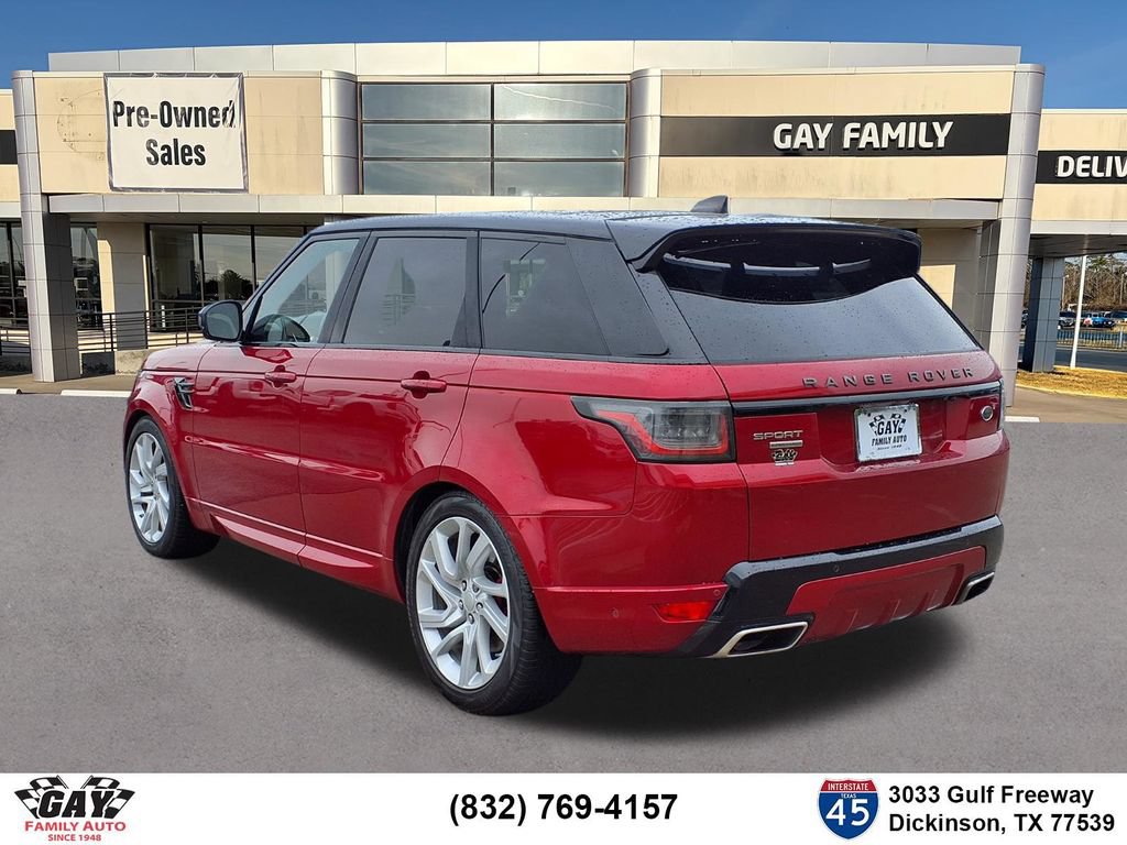 Used 2019 Land Rover Range Rover Sport Supercharged AWD/4WD image 2
