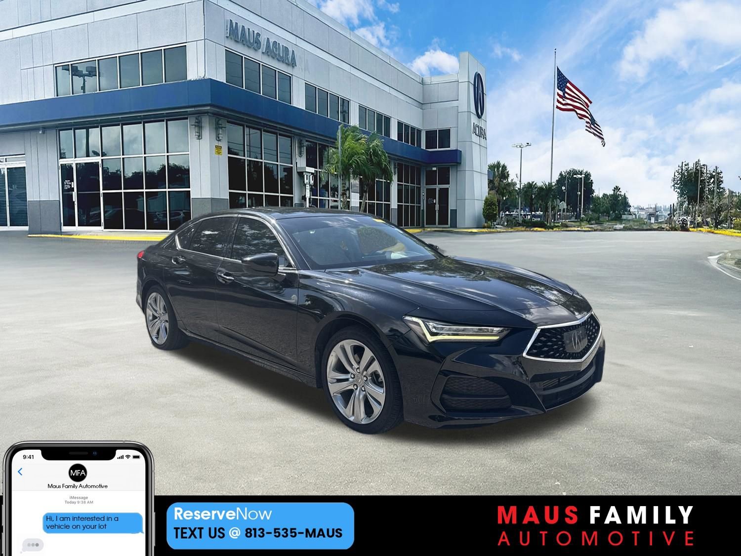 Used 2021 Acura TLX w/ Technology Package FWD image 1