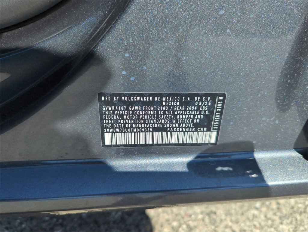 New 2026 Volkswagen Jetta S image 42