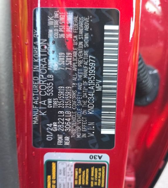 Certified 2024 Kia EV6 Light RWD image 10