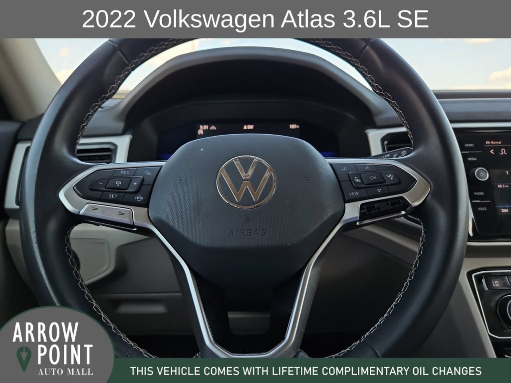 Used 2022 Volkswagen Atlas SE AWD/4WD image 27