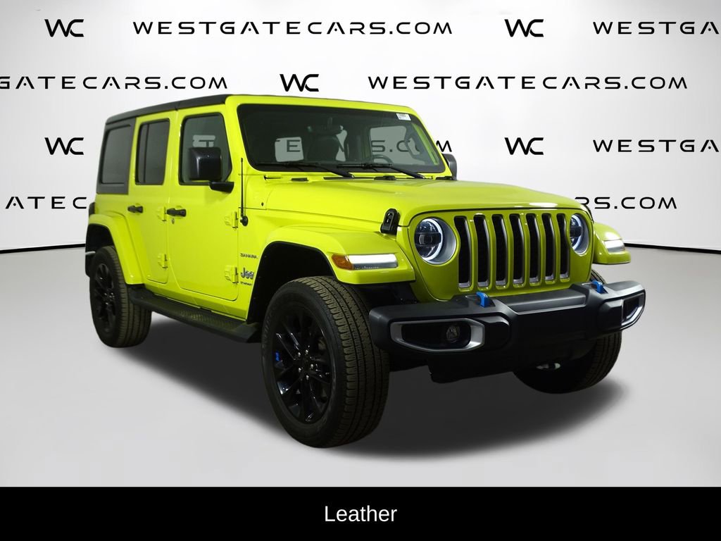 Used 2023 Jeep Wrangler Unlimited Sahara w/ Cold Weather Group image 2