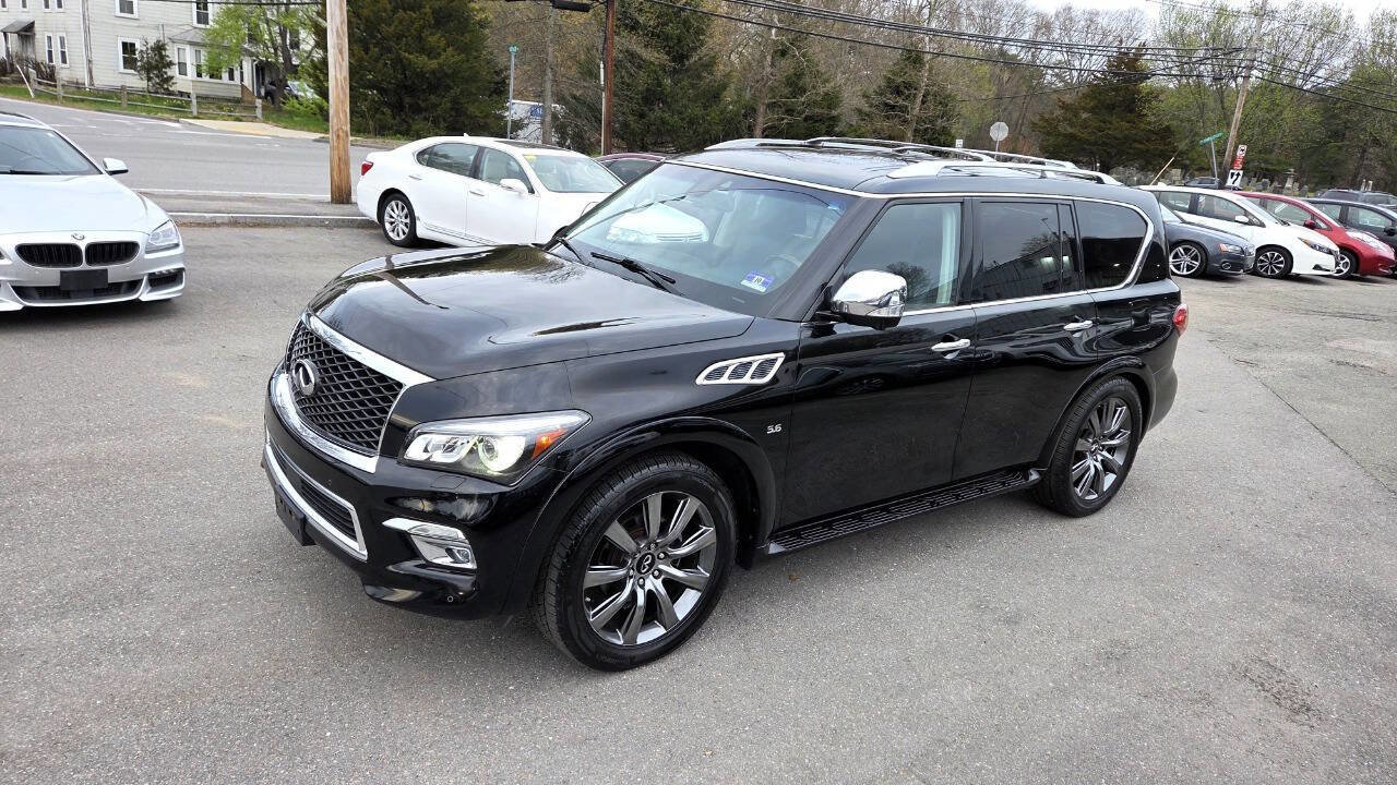 Used 2017 INFINITI QX80 4WD w/ Deluxe Technology Package image 2
