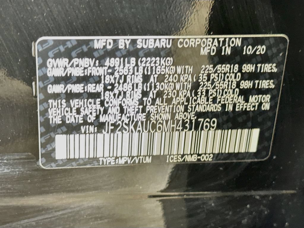 Used 2021 Subaru Forester Limited w/ Popular Package #3 AWD/4WD image 42