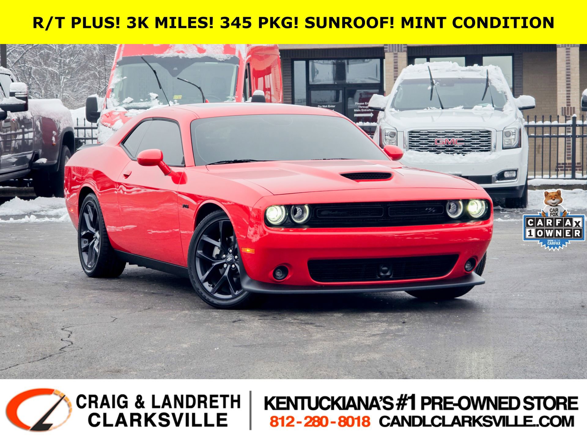 Used 2023 Dodge Challenger R/T w/ Plus Package image 1