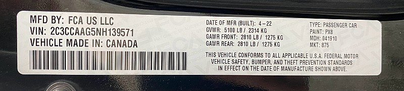 Used 2022 Chrysler 300 Touring w/ Sport Appearance Package image 27