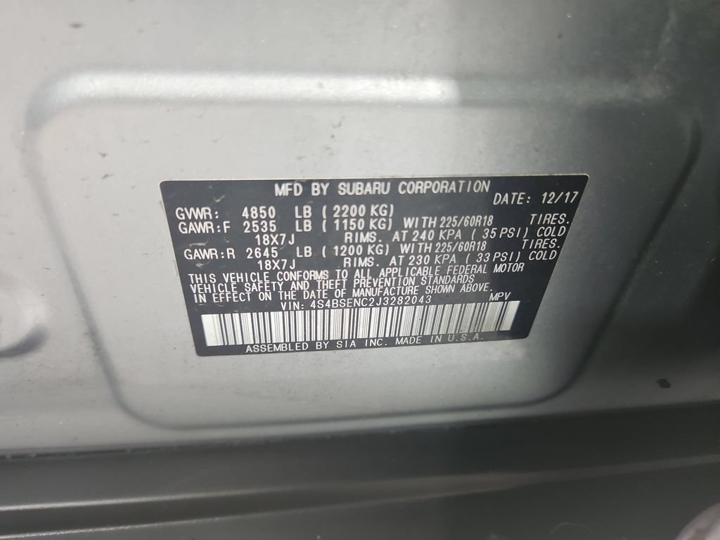 Used 2018 Subaru Outback 3.6R Limited AWD/4WD image 31