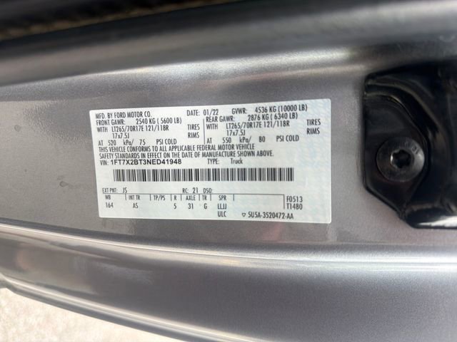 Certified 2022 Ford F250 XL w/ Power Equipment Group AWD/4WD image 30