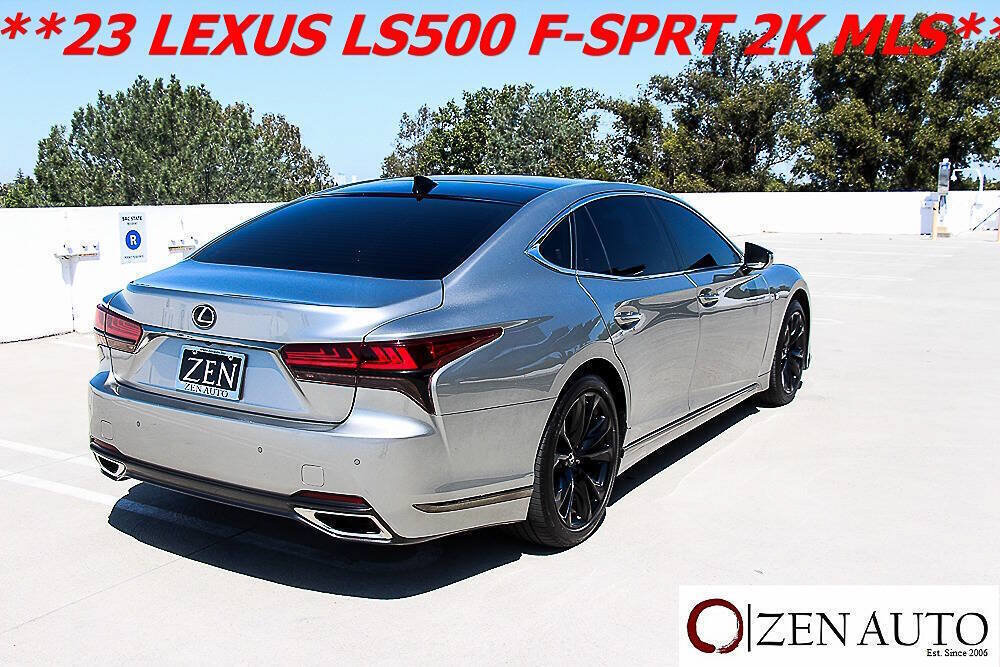 Used 2023 Lexus LS 500 F Sport w/ Cold Weather Package (CK) RWD image 7