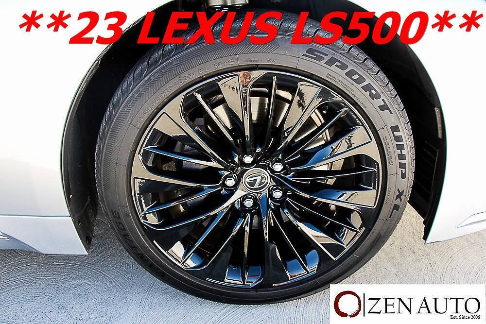 Used 2023 Lexus LS 500 w/ Accessory Package (Z1) RWD image 50