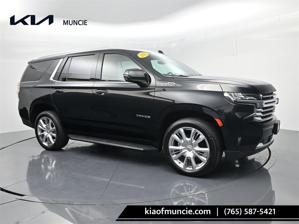 Used 2021 Chevrolet Tahoe High Country