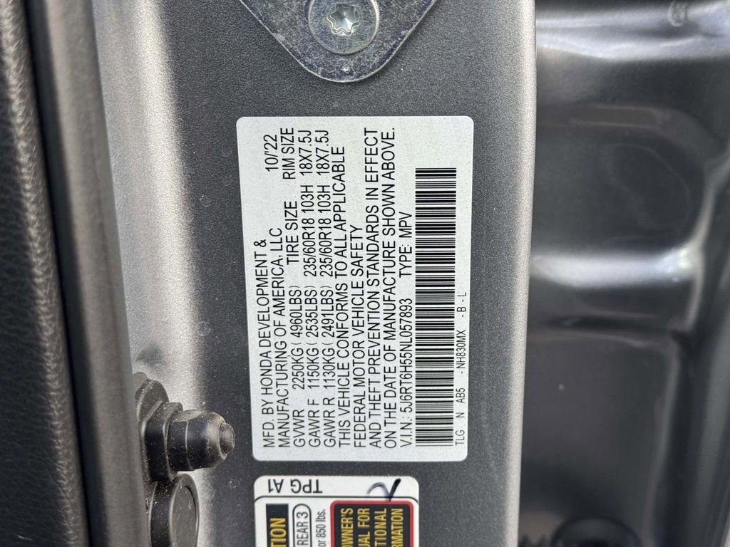 Certified 2022 Honda CR-V EX image 16