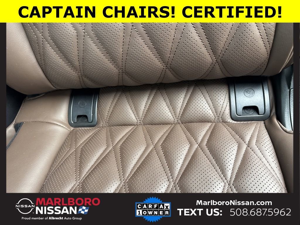 Certified 2024 Nissan Armada Platinum w/ Captain's Chairs Package image 24