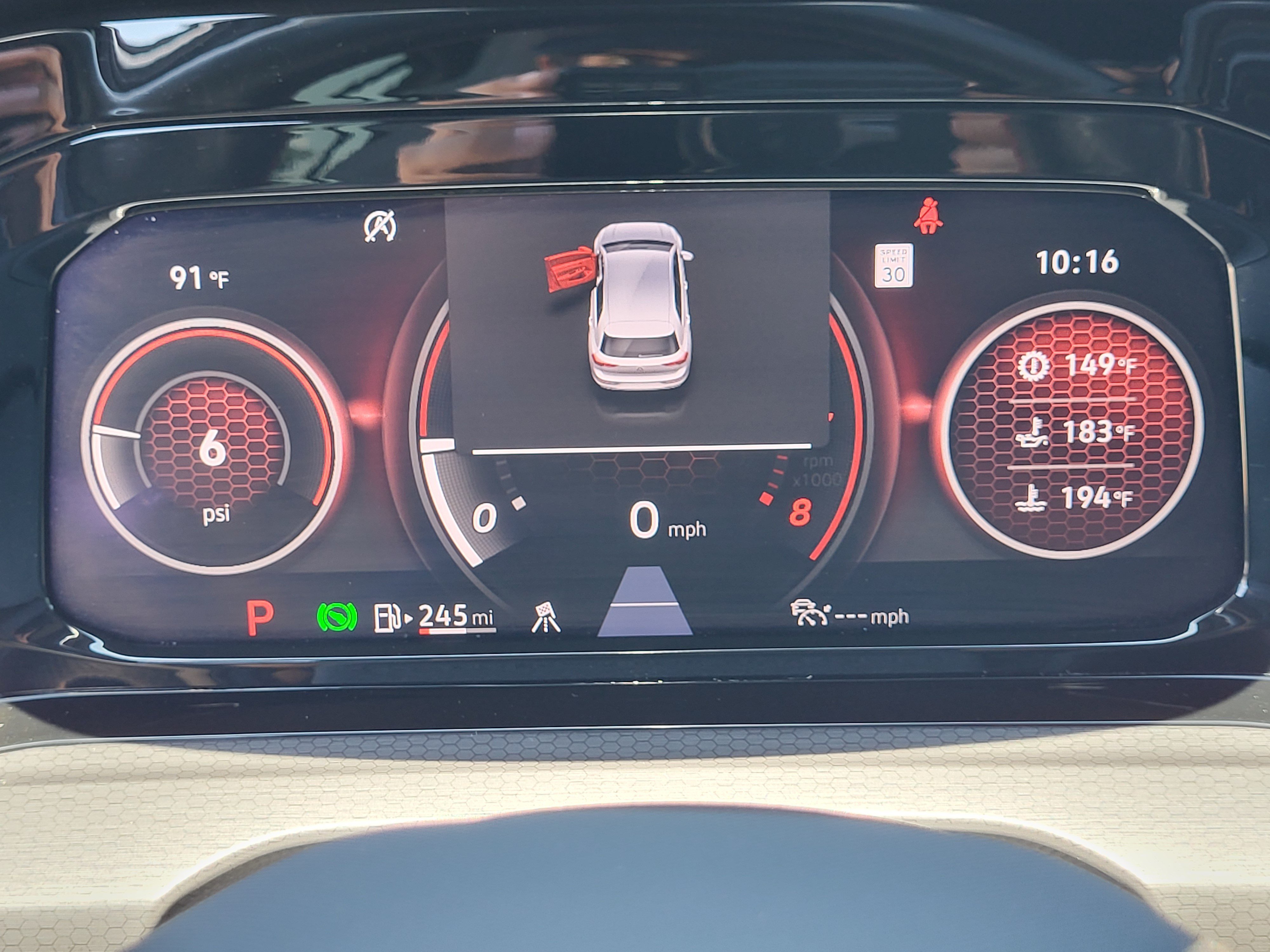 Used 2023 Volkswagen GTI SE w/ SE Leather Package FWD image 12