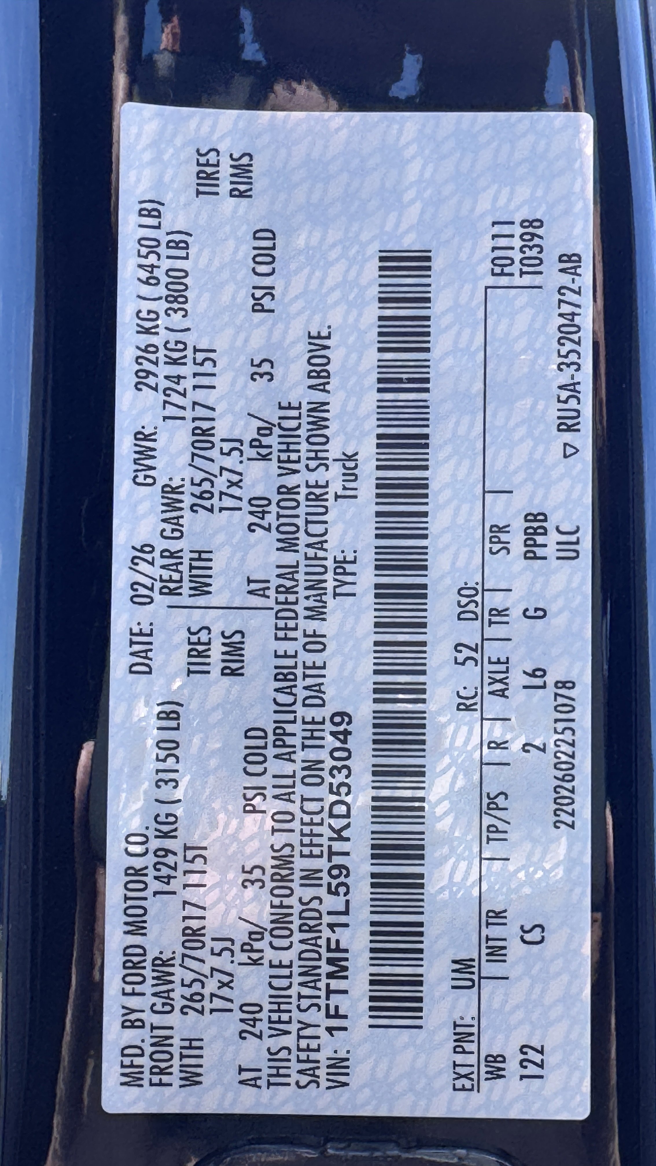 New 2026 Ford F150 XL image 7