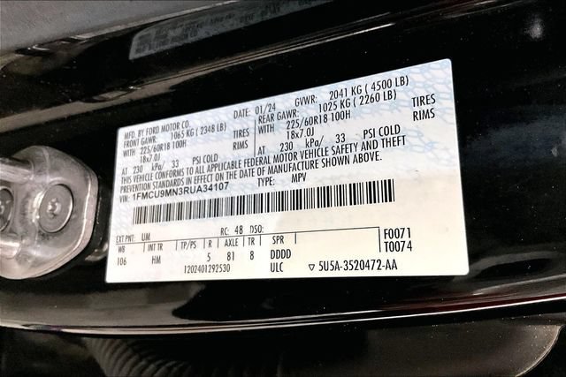 Used 2024 Ford Escape ST-Line w/ Tech Pack #1 AWD/4WD image 41