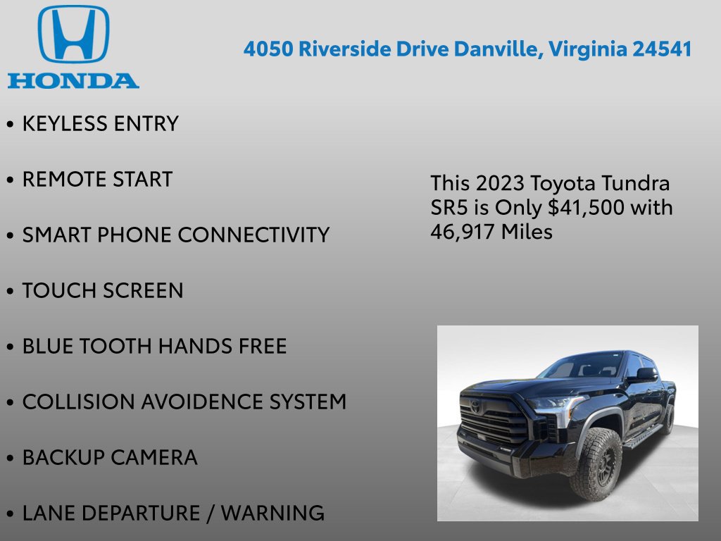 Used 2023 Toyota Tundra SR5 w/ SR5 Convenience Package AWD/4WD image 7