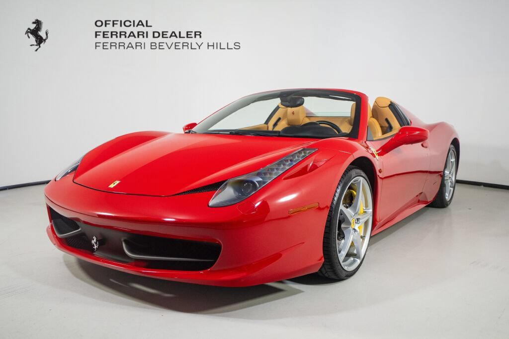 Used 2014 Ferrari 458 Spider