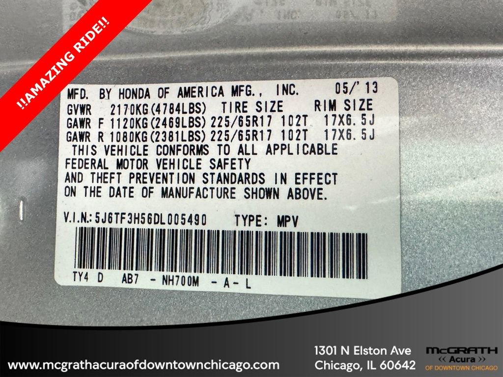 Used 2013 Honda Crosstour EX-L image 11