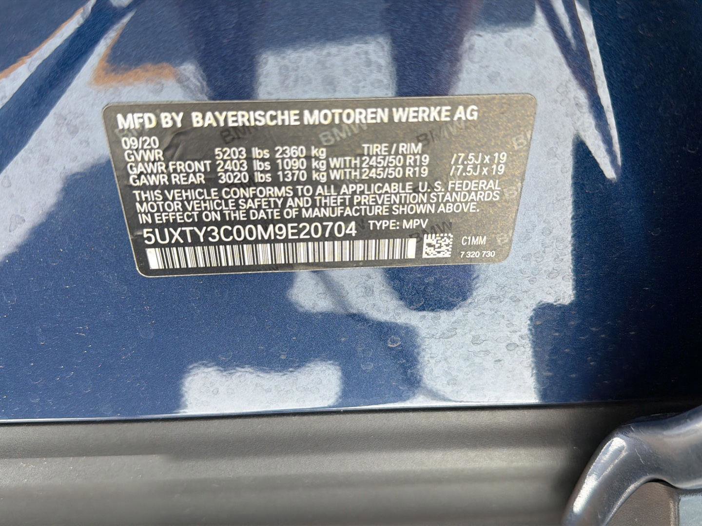 Used 2021 BMW X3 sDrive30i w/ Premium Package RWD image 42