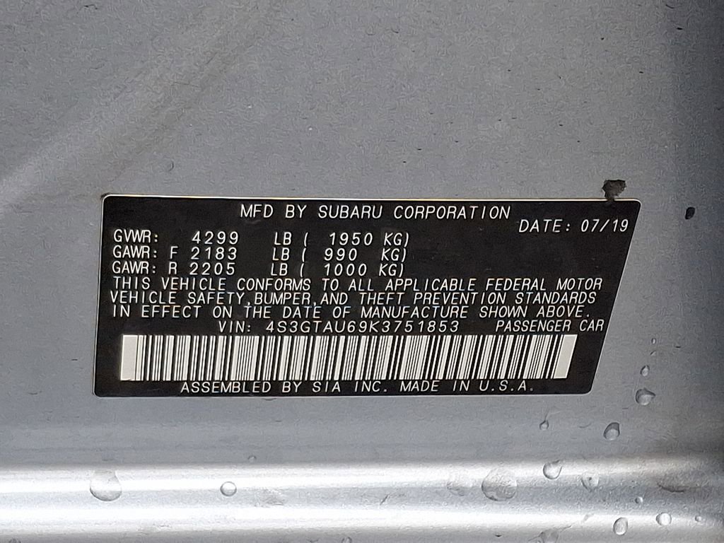 Used 2019 Subaru Impreza 2.0i Limited image 26