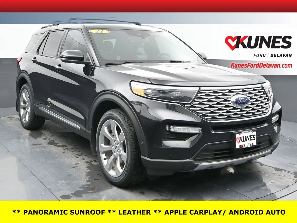 Used 2020 Ford Explorer Platinum w/ Premium Technology Package image 1