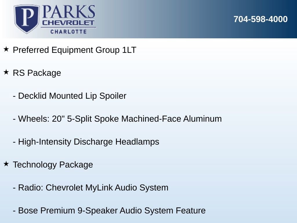 Used 2017 Chevrolet Camaro LT w/ RS Package image 7