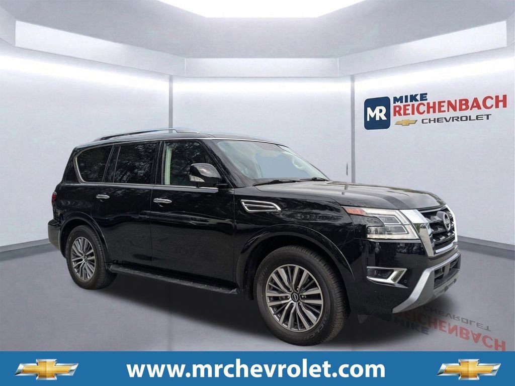 Used 2024 Nissan Armada SL w/ Captain's Chairs Package video 1