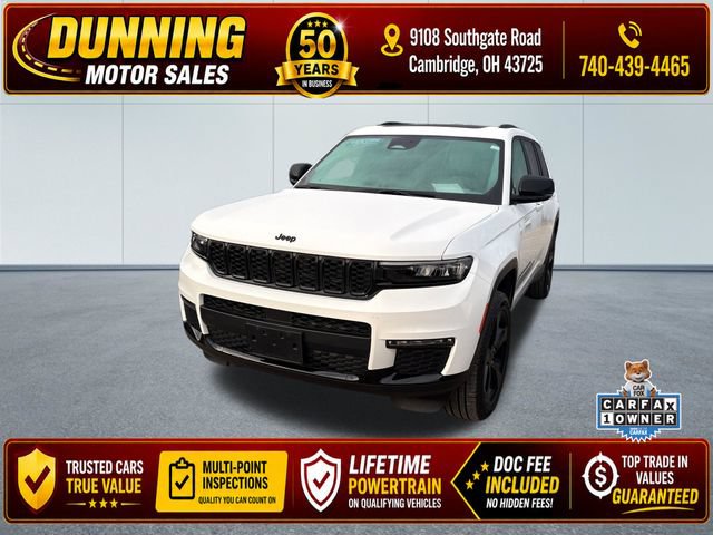 Used 2025 Jeep Grand Cherokee L Limited w/ Black Appearance Package