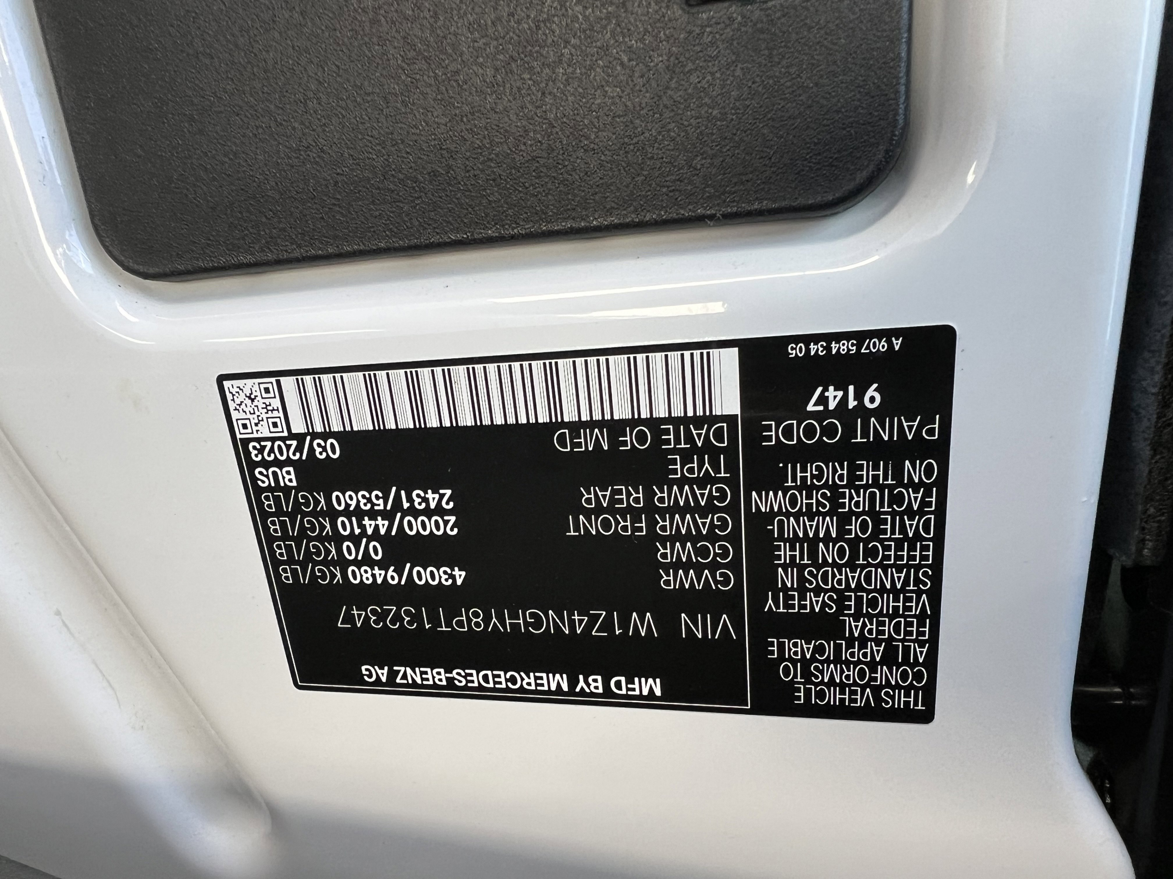 Certified 2023 Mercedes-Benz Sprinter 2500 image 24