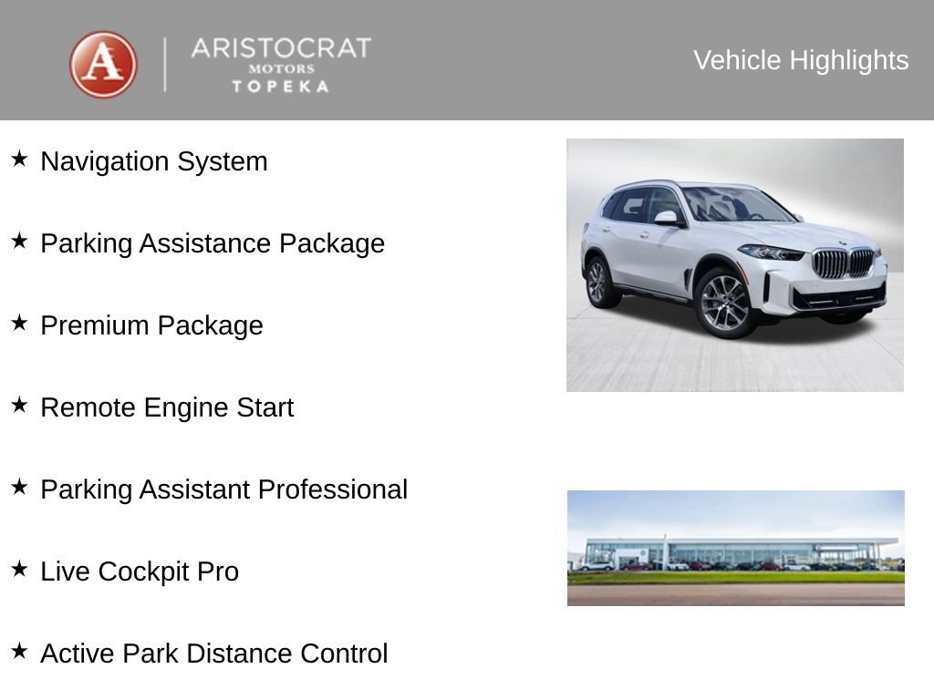 Certified 2026 BMW X5 xDrive40i w/ Premium Package AWD/4WD image 4