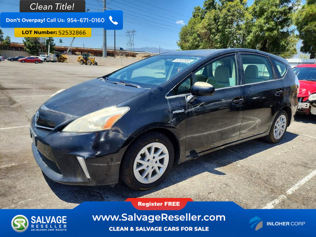 Used 2012 Toyota Prius V Three w/ Preferred Accessory Pkg FWD image 1