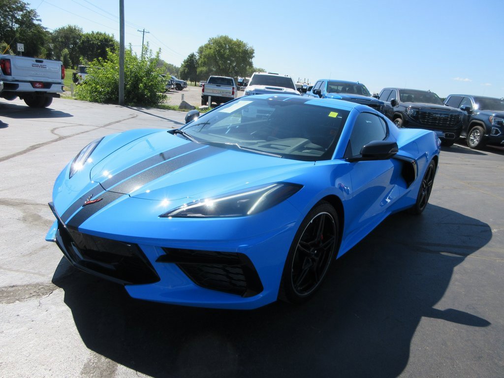 Certified 2023 Chevrolet Corvette Stingray Preferred Cpe w/ Engine Appearance Package image 9