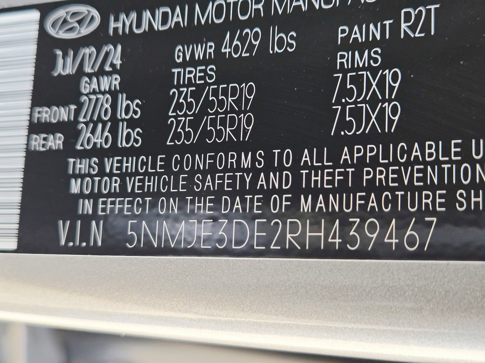 Certified 2024 Hyundai Tucson Limited image 33