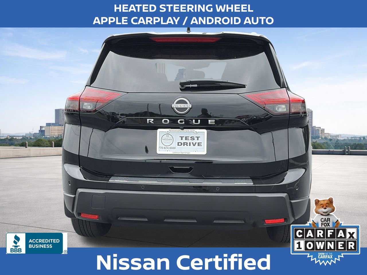 Certified 2025 Nissan Rogue SV w/ SV Premium Package FWD image 4