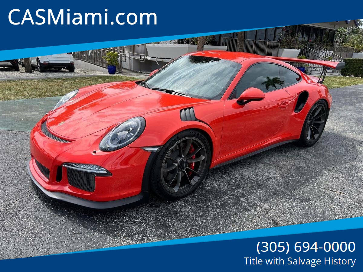 Used 2016 Porsche 911 GT3 RS RWD image 1