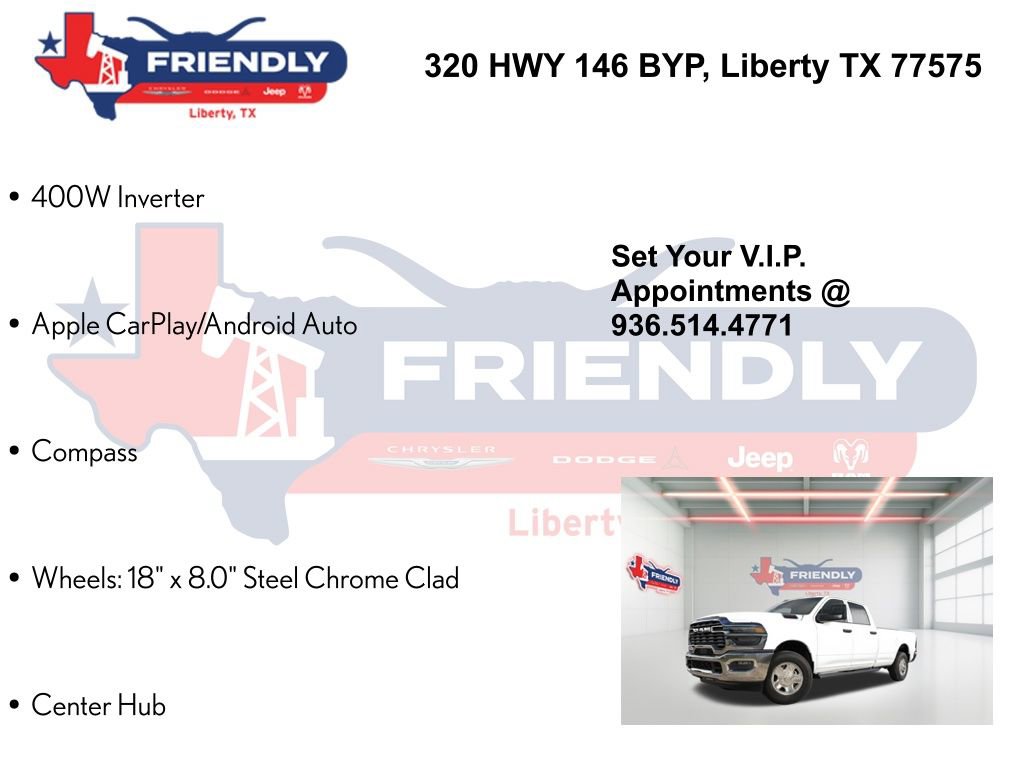 New 2026 RAM 2500 Tradesman w/ Chrome Appearance Group image 25