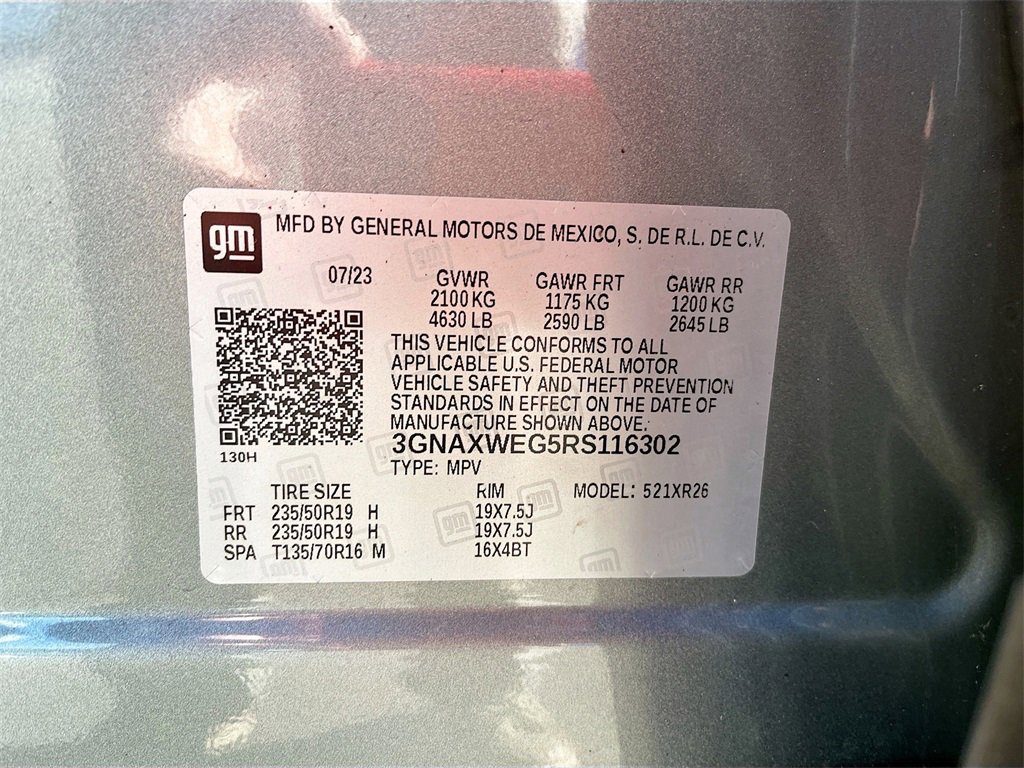 Used 2024 Chevrolet Equinox RS w/ RS Leather Package image 30