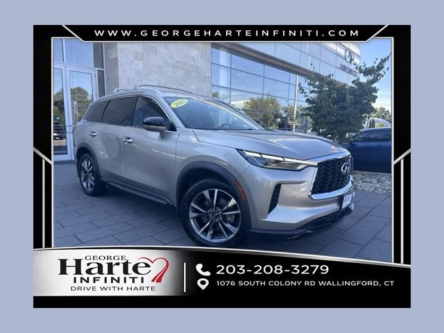 Certified 2023 INFINITI QX60 Luxe w/ Performance Audio Package AWD/4WD image 1