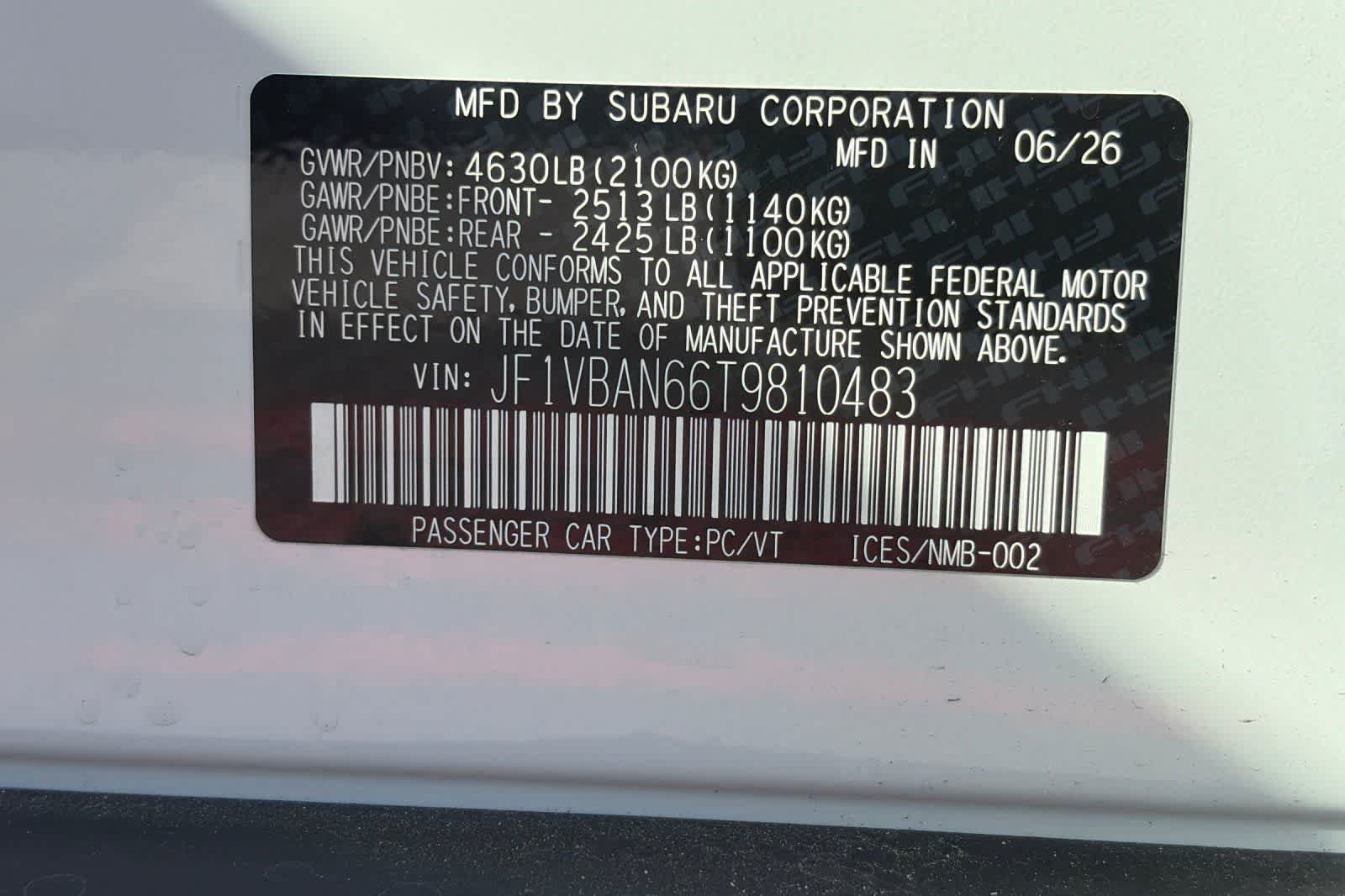 New 2026 Subaru WRX Limited AWD/4WD image 31