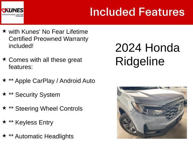 Used 2024 Honda Ridgeline TrailSport image 4
