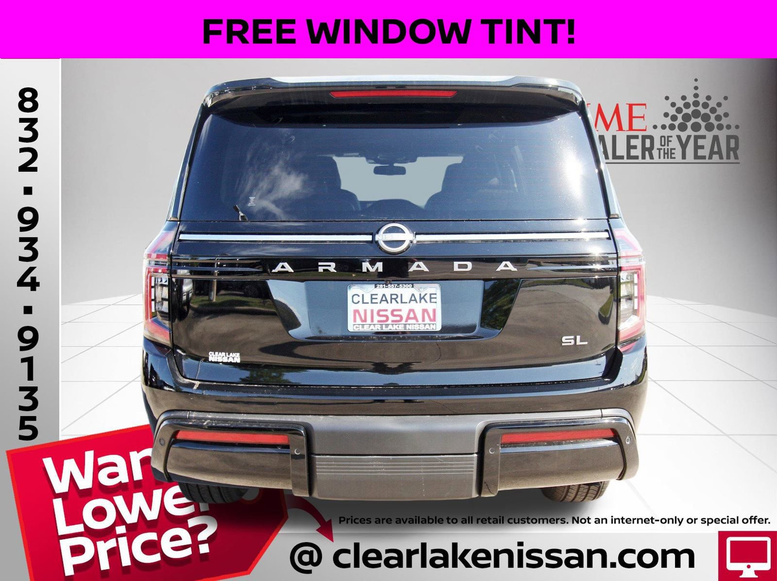 New 2026 Nissan Armada SL w/ Captain's Chari Seat Package image 6