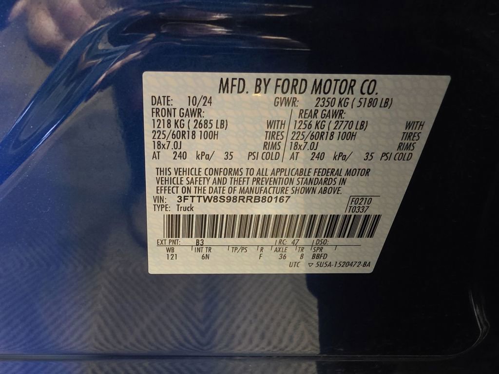 Used 2024 Ford Maverick Lariat AWD/4WD image 26