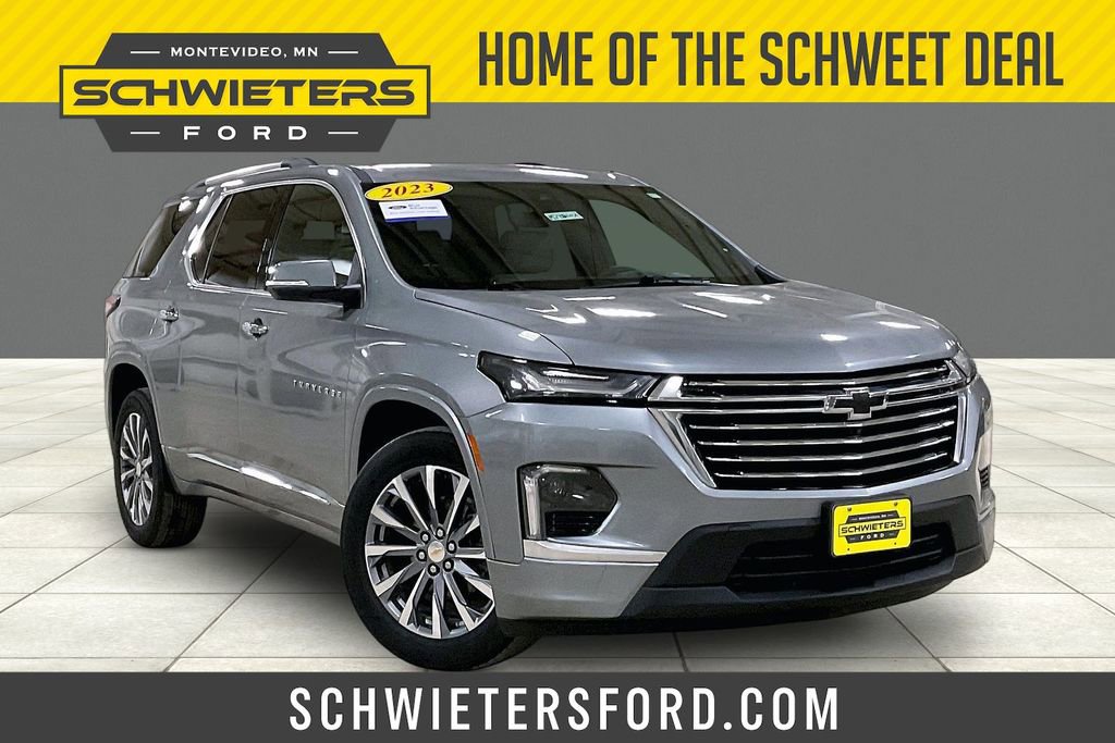 Used 2023 Chevrolet Traverse Premier w/ LPO, Floor Liner Package AWD/4WD image 1