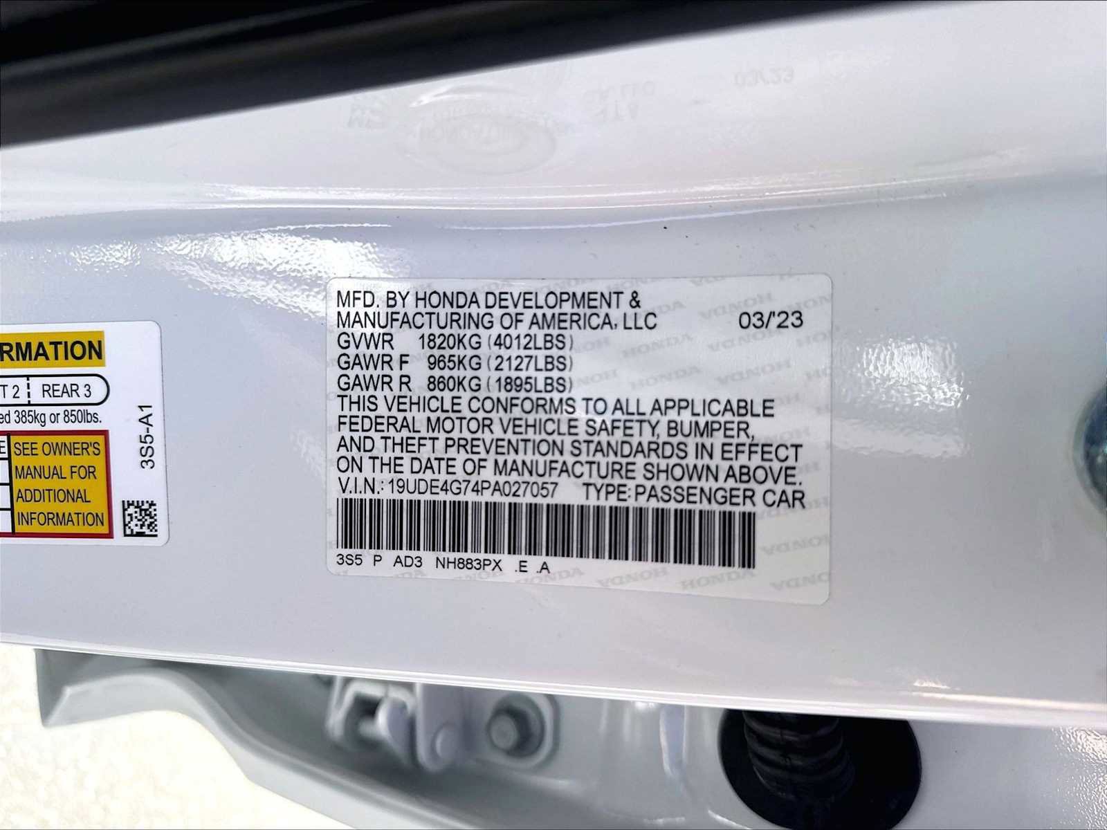 Used 2023 Acura Integra A-Spec FWD image 34