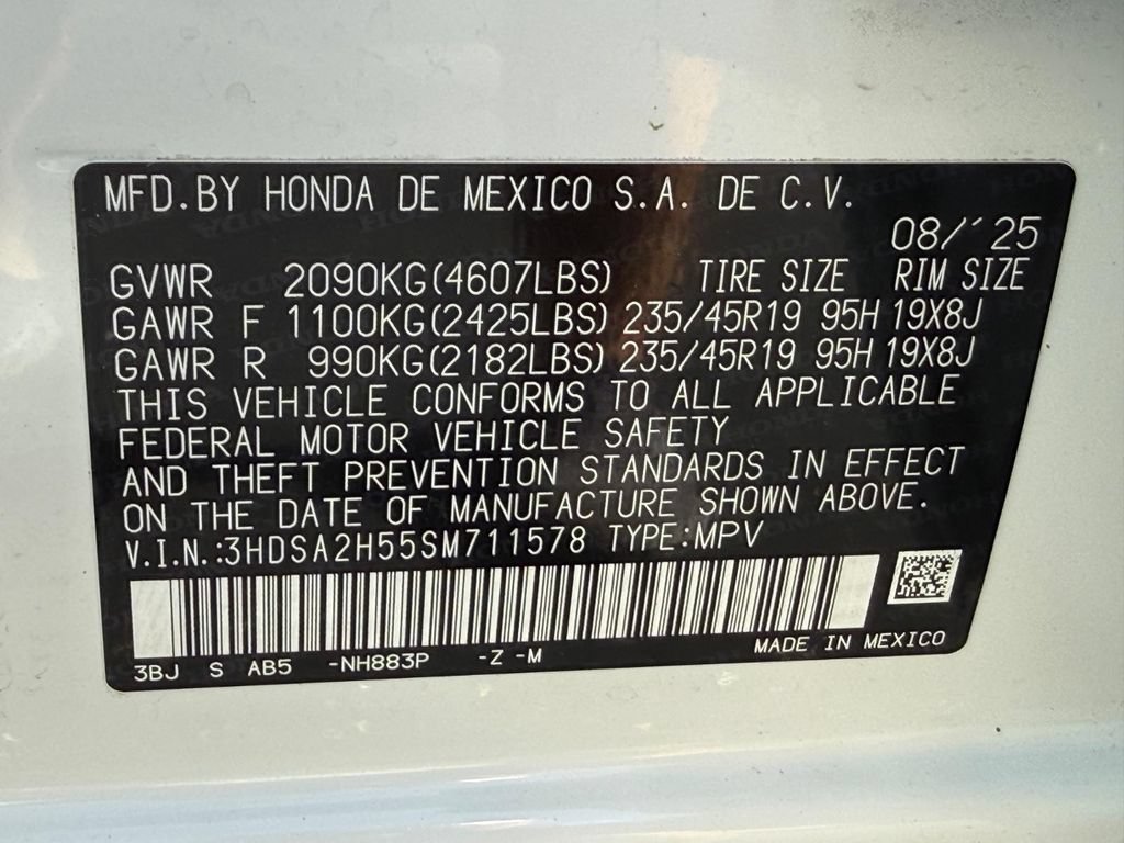 Certified 2025 Acura ADX A-Spec AWD/4WD image 26